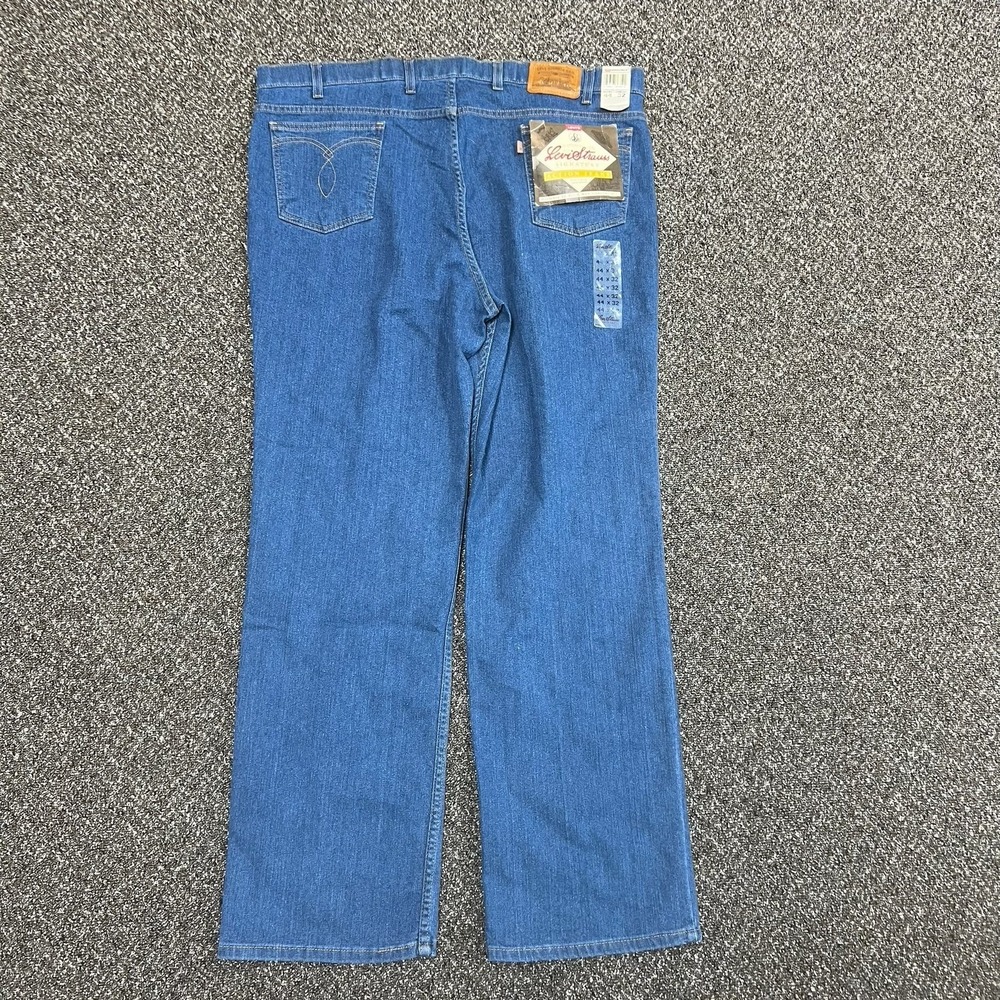 Levi's Strauss Dead-stock Jeans 2000s Blue Action Jeans 42x32 Rare
